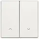 Niko 101-31006 afwerkingsset voor elektronische rolluikschakelaar white