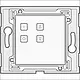 Niko 101 50003 dimbediening iohc wit