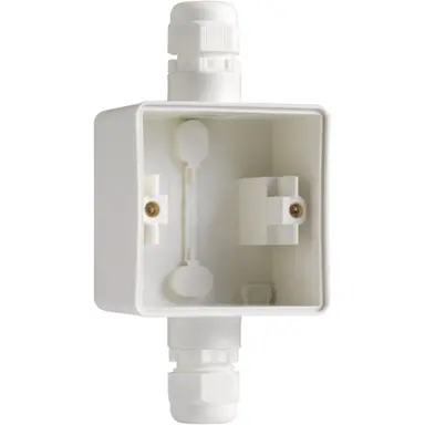 Niko 701-84161 Hydro opbouwbak 1-voudig met boven en onder 1x M20-ingang wit