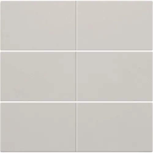 Niko 102-60050 afwerkingsset voor 6-voudige potentiaalvrije drukknop 24 V light grey