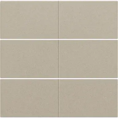 Niko 157-60050 afwerkingsset voor 6-voudige potentiaalvrije drukknop 24 V champagne coated