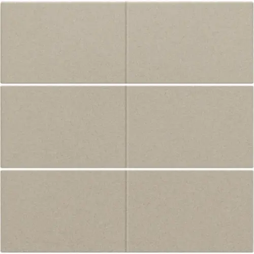 Niko 157-60050 afwerkingsset voor 6-voudige potentiaalvrije drukknop 24 V champagne coated