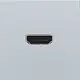 Niko 121-69417 afwerkingsset met HDMI naar HDMI aansluiting sterling coated