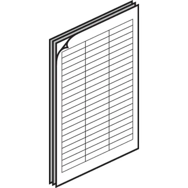 Niko 170-00091 labels voor 170-00090