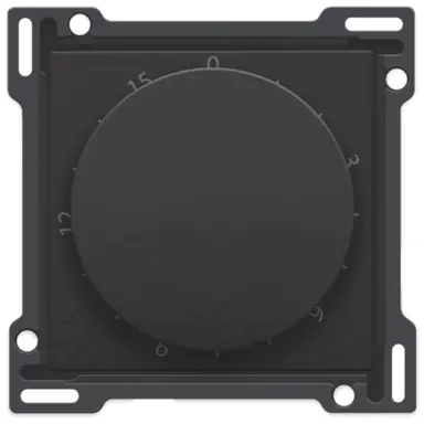 Niko 200-64806 draaiknop tbv tijdschakelaar tot 15 min piano black coated