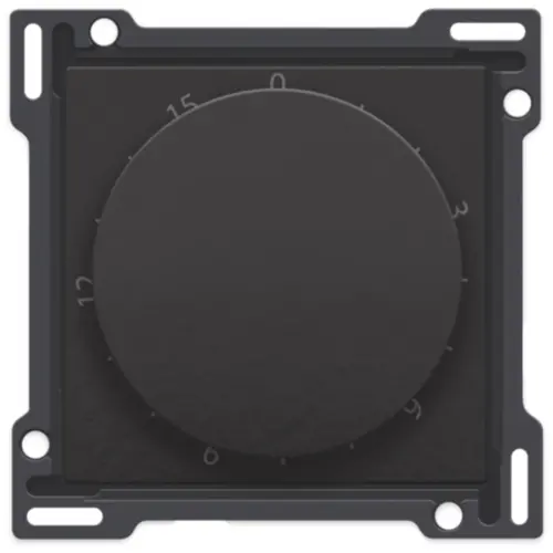 Niko 200-64806 draaiknop tbv tijdschakelaar tot 15 min piano black coated