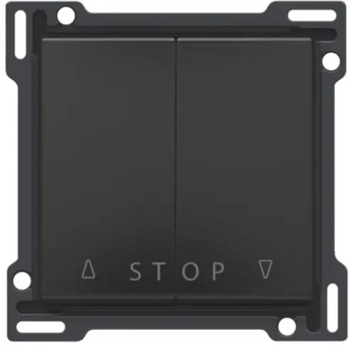 Niko 200-65918 wip tbv jaloezieschakelaar elektronische sturing piano black coated