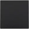 Niko 200-76001 blindplaat met kabeluitvoer zonder draagring piano black coated