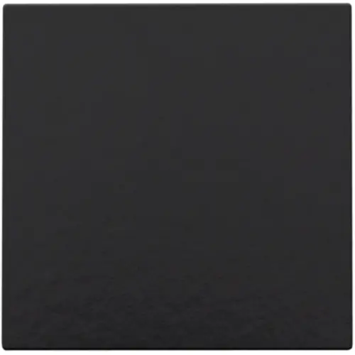 Niko 200-76001 blindplaat met kabeluitvoer zonder draagring piano black coated