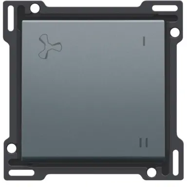 Niko 220-61106 toets alu st. grey vmc