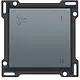 Niko 220-61106 toets alu st. grey vmc