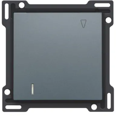 Niko 220-61901 afwerkingsset voor hotelkaartschakelaar blue grey coated