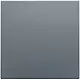 Niko 220-76001 blindplaat met kabeluitvoer zonder draagring blue grey coated