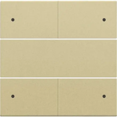 Niko 221-40150 afwerkingsset voor 4 voudige potentiaalvrije drukknop 24 V met LED's gold coated