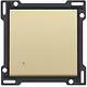 Niko 221-60005 schakelwip enkelvoudig met controlevenster gold coated