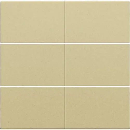 Niko 221-60050 afwerkingsset voor 6-voudige potentiaalvrije drukknop 24 V gold coated