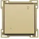 Niko 221-61901 afwerkingsset voor hotelkaartschakelaar gold coated