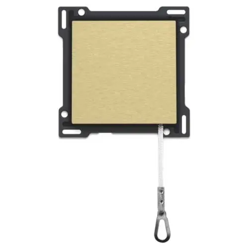Niko 221-63606 afwerkingsset voor trekschakelaar gold coated