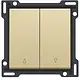Niko 221-65914 wip tbv jaloezieschakelaar gold coated