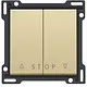 Niko 221-65918 wip tbv jaloezieschakelaar elektronische sturing gold coated