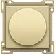 Niko 221-65937 draaiknop 0-1-2 tbv draaischakelaar gold coated