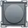 Niko 220-64806 draaiknop tijdschakelaar 15 min. blue grey coated