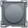 Niko 220-64906 draaiknop tijdschakelaar 120 min. blue grey coated