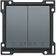 Niko 220-65918 wip tbv jaloezieschakelaar elektronische sturing blue grey coated
