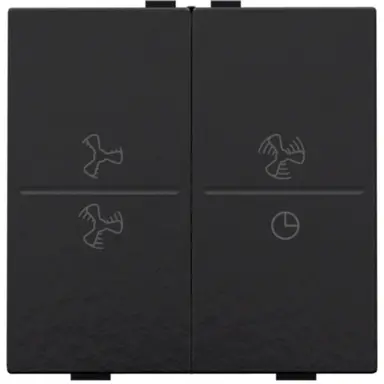 Niko 200-00013 toets 2x rf/bus ventil.