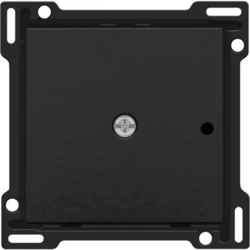 Niko 200-77001 afwerkingsset voor 1-kanaals inbouw RF-ontvanger piano black coated