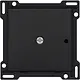 Niko 200-77001 afwerkingsset voor 1-kanaals inbouw RF-ontvanger piano black coated