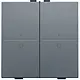 Niko 220-00008 toets 2x rf / bus i-o