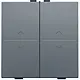Niko 220-00010 toets 2x rf / bus o/n