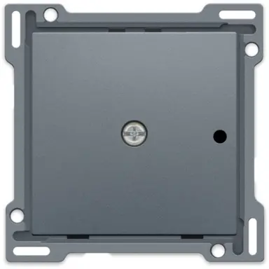 Niko 220-77001 afwerkingsset voor 1-kanaals inbouw RF-ontvanger blue grey coated