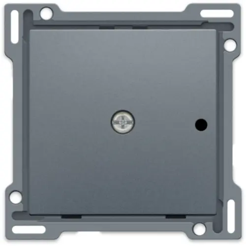 Niko 220-77001 afwerkingsset voor 1-kanaals inbouw RF-ontvanger blue grey coated