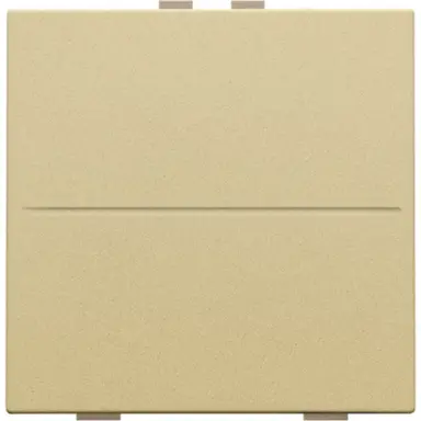 Niko 221-00001 enkelvoudige toets voor draadloze schakelaar met twee toetsen gold coated