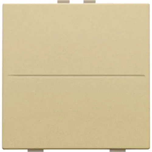 Niko 221-00001 enkelvoudige toets voor draadloze schakelaar met twee toetsen gold coated