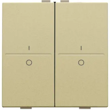 Niko 221-00008 toets 2x rf / bus i-o