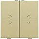 Niko 221-00010 toets 2x rf / bus o/n