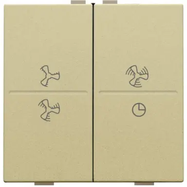 Niko 221-00013 toets 2x rf/bus ventil.