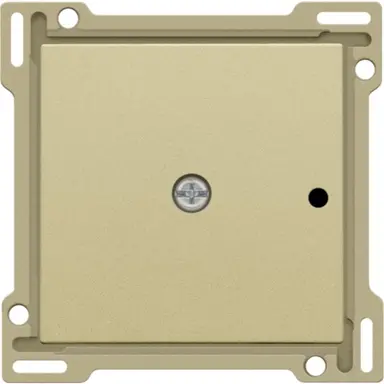 Niko 221-77001 afwerkingsset voor 1-kanaals inbouw RF-ontvanger gold coated