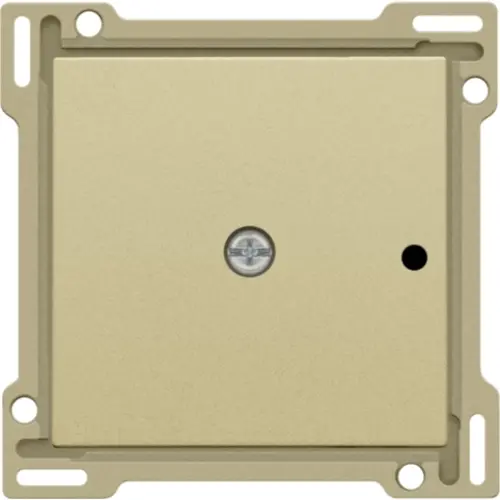 Niko 221-77001 afwerkingsset voor 1-kanaals inbouw RF-ontvanger gold coated