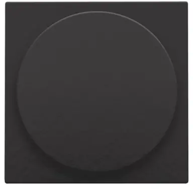 Niko 200-31003 dimmerknop voor draaidimmer piano black coated coated