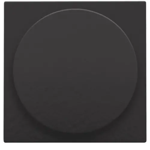 Niko 200-31003 dimmerknop voor draaidimmer piano black coated coated