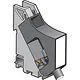 Niko 650-16900 DIN-rail module F-type coaxconnector voor RG59-kabel