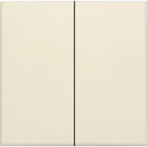 Niko 100-31004 afwerkingsset voor dubbele elektronische schakelaar cream