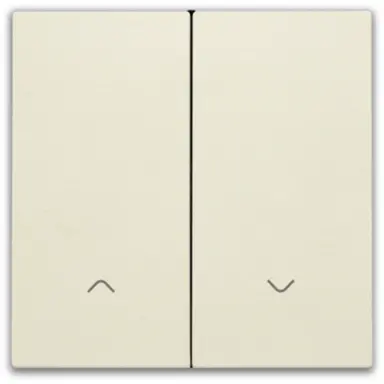 Niko 100-31006 afwerkingsset voor elektronische rolluikschakelaar cream