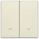 Niko 100-31006 afwerkingsset voor elektronische rolluikschakelaar cream