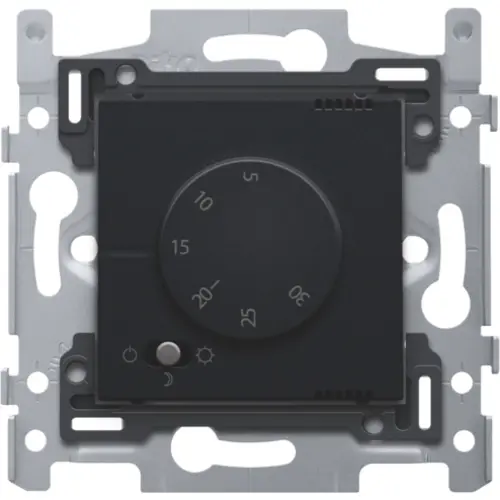Niko 161-88001 thermostaat an. black