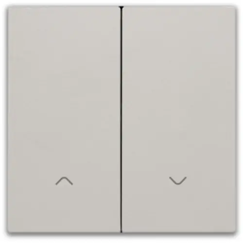Niko 102-31006 afwerkingsset voor elektronische rolluikschakelaar light grey